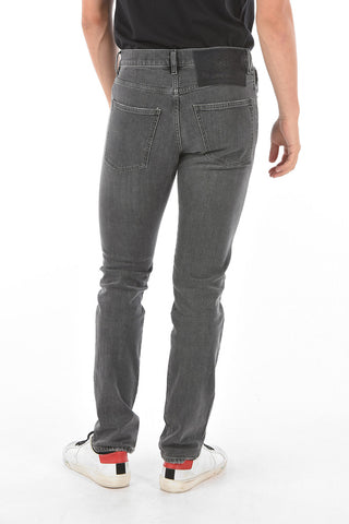 17cm logoed buttons D-KRAS-X slim fit jeans L32