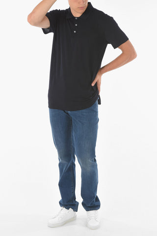 ID 3 Button Cotton Polo