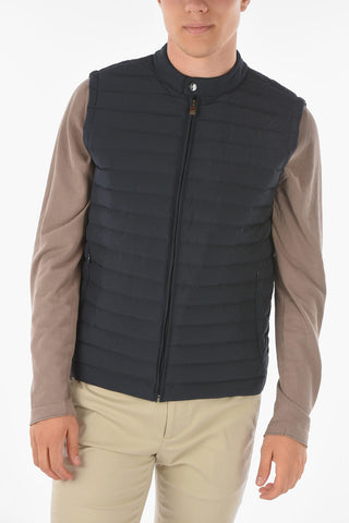 ID Down Padded Vest with Zip Closure
