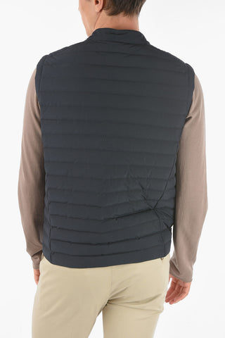 ID Down Padded Vest with Zip Closure