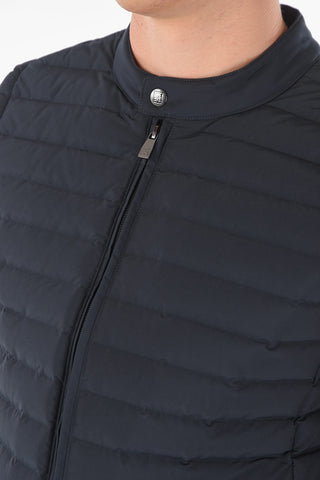 ID Down Padded Vest with Zip Closure
