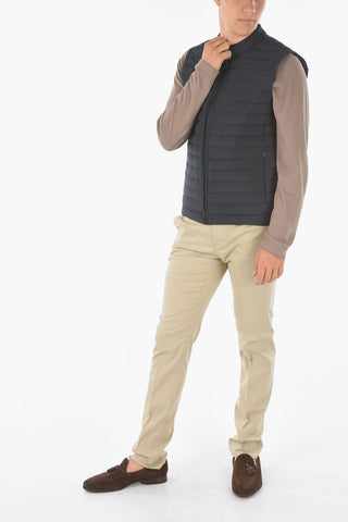 ID Down Padded Vest with Zip Closure