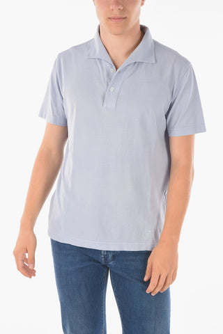 Embroidered Emblem Cotton Polo