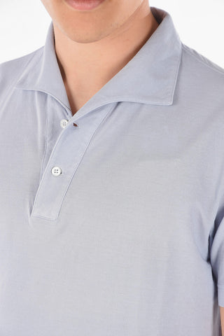 Embroidered Emblem Cotton Polo