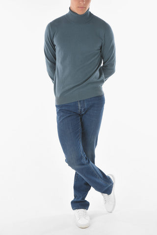 Maglia a Collo Alto in Cashmere
