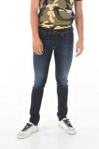 15cm Skinny Fit SLEENKER Jeans with Logo Button L32