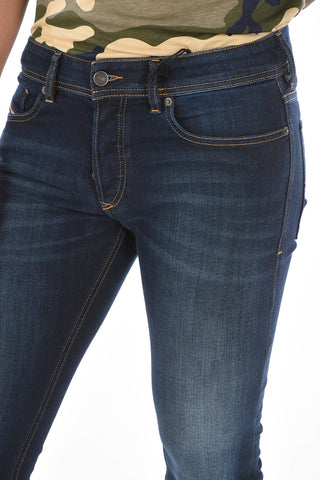 15cm Skinny Fit SLEENKER Jeans with Logo Button L32