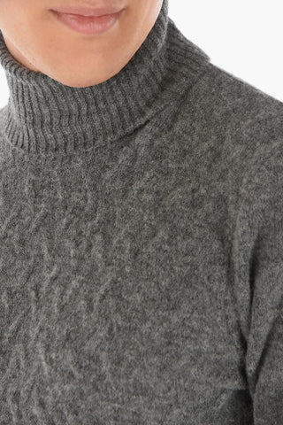 CC COLLECTION Turtleneck AGATA Jacquard Pullover