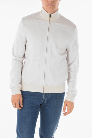 Felpa Mock Neck BONINA con Zip Frontale