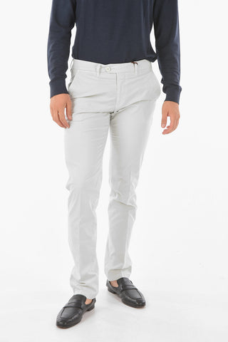 ID Pantaloni Chino 5 Tasche in Cotone Stretch