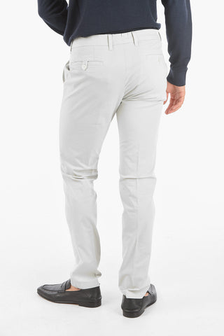 ID Pantaloni Chino 5 Tasche in Cotone Stretch