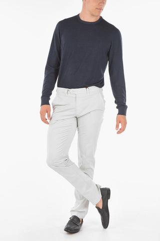 ID Pantaloni Chino 5 Tasche in Cotone Stretch