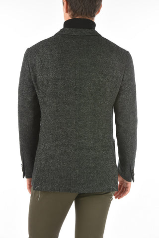 Virgin Wool Blend Half-lined RESORT Blazer with Patch Pockets