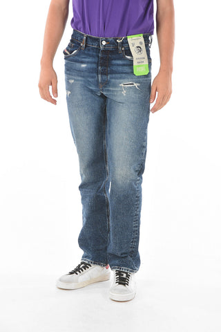 20cm Straight Fit D-MACS Distressed Jeans L32