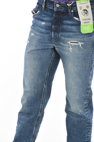 20cm Straight Fit D-MACS Distressed Jeans L32