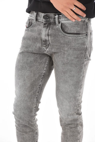 16cm Acid Wash Effect D-STRUKT Slim Fit Jeans L32
