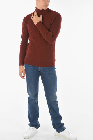 Pullover a Collo Alto DOROTEA in Misto Cashmere