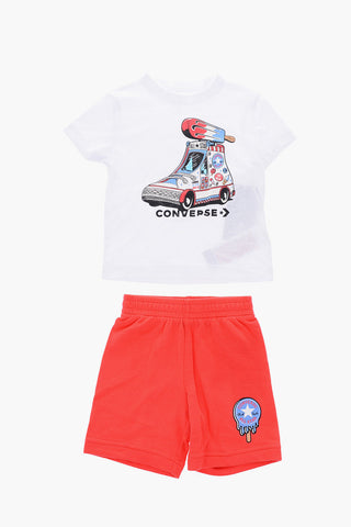 ALL STAR CHUCK TAYLOR Printed Shorts and T-shirt Set Shorts and T-shirt Set