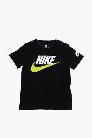 Crew-Neck T-shirt with Maxi Print