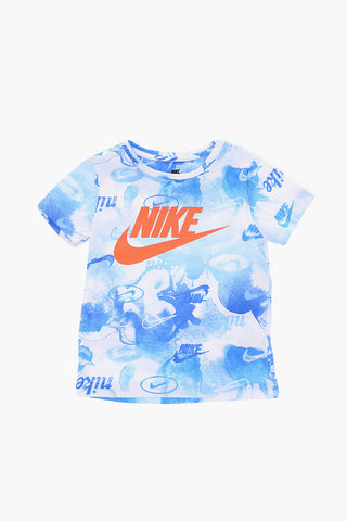 T-Shirt- und Shorts-Set mit Farbverlauf