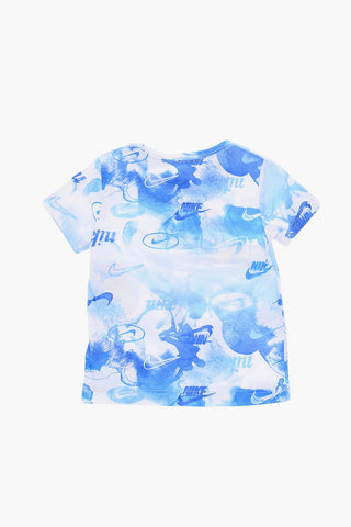 T-Shirt- und Shorts-Set mit Farbverlauf