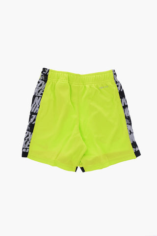 Logo Embroidered Shorts with Side Band