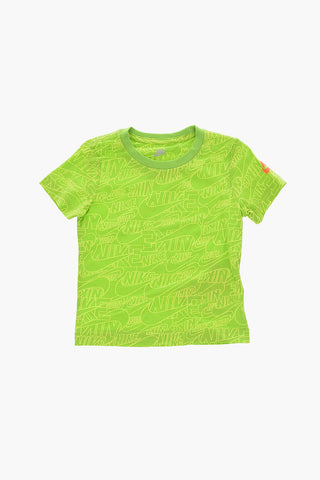 T-Shirt- und Shorts-Set mit Allover-Logo