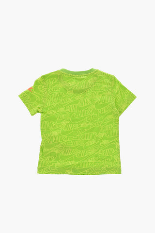 T-Shirt- und Shorts-Set mit Allover-Logo