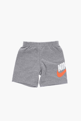 T-Shirt- und Shorts-Set mit Allover-Logo