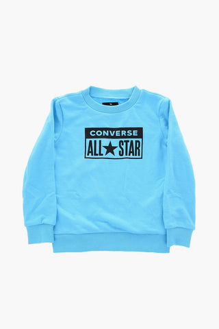 ALL STAR Crew-Neck Sweatshirt with Contrast Print