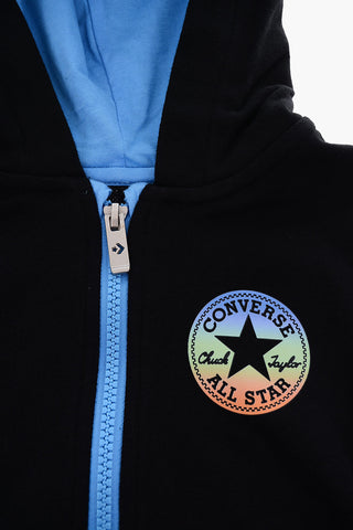 ALL STAR CHUCK TAYLOR Set Felpa con Cappuccio e Shorts