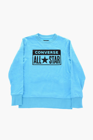 ALL STAR Crew-Neck Sweatshirt with Contrast Print