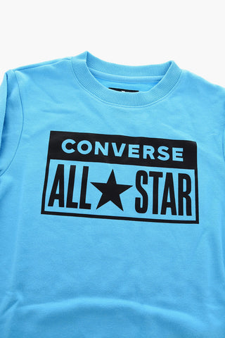 ALL STAR Crew-Neck Sweatshirt with Contrast Print