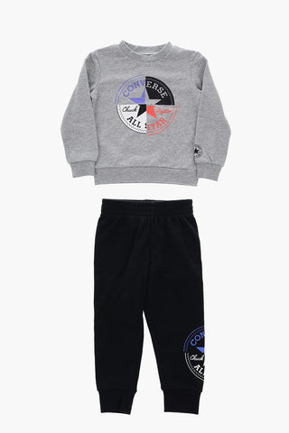 ALL STAR CHUCK TAYLOR Joggers and Crew-neck Sweatshirt Set