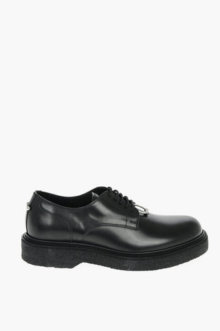 Leather PIERCED PUNK Derby Shoes