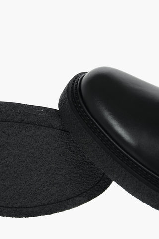 Leather PIERCED PUNK Derby Shoes