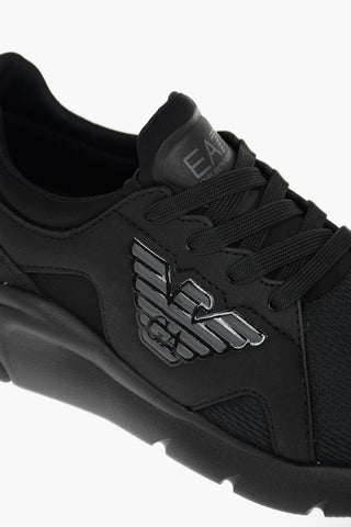 EA7 EMPORIO Lace up Side Logo Sneakers
