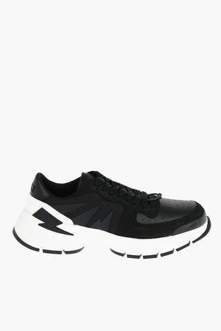 Sneakers TIGER BOLT with Suede Leather Details
