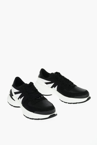 Sneakers TIGER BOLT with Suede Leather Details