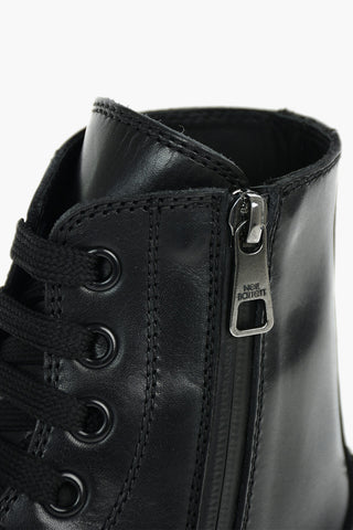 Anfibi PIERCED PUNK in Pelle con Suola CREPE