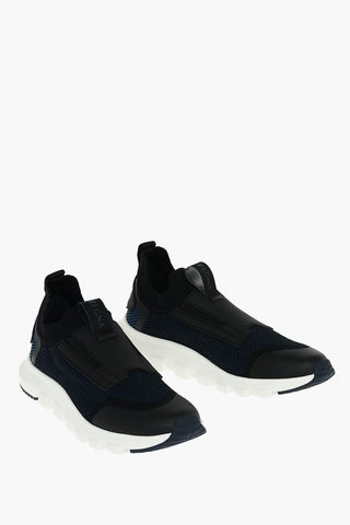 Sneakers Slip On TECHMERINO SOCK in Lana