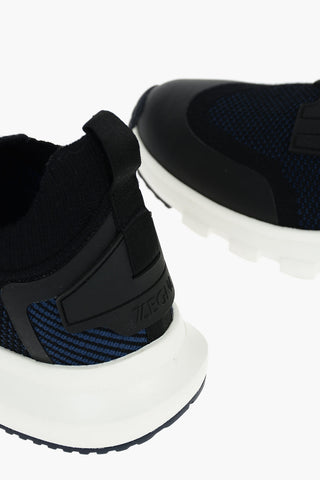Sneakers Slip On TECHMERINO SOCK in Lana