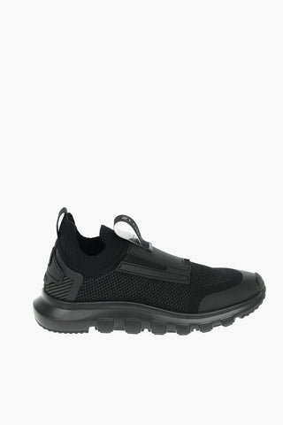 ZZEGNA Sneakers Slip On in TECHMERINO con Logo