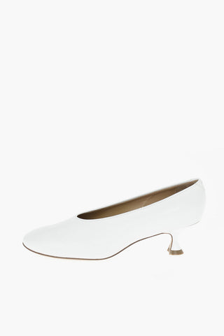 MM22 Leather MARYLIN Pumps with Spool Heel 5cm