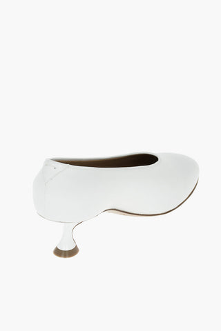 MM22 Leather MARYLIN Pumps with Spool Heel 5cm