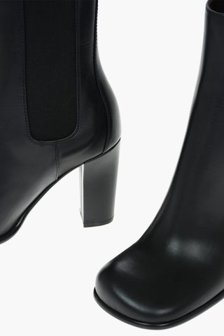 Leather STORM Chelsea Boots with Squared toe 9cm
