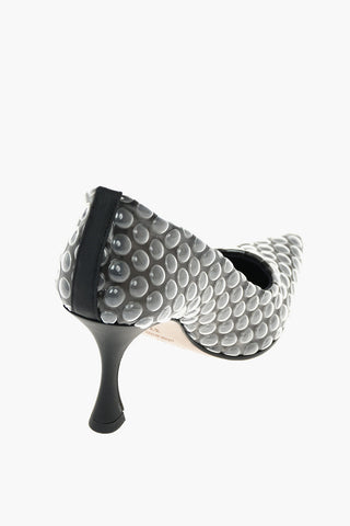 MM6 Decolleté BUBBLEWRAP in Pelle