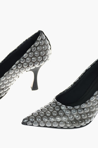 MM6 Decolleté BUBBLEWRAP in Pelle