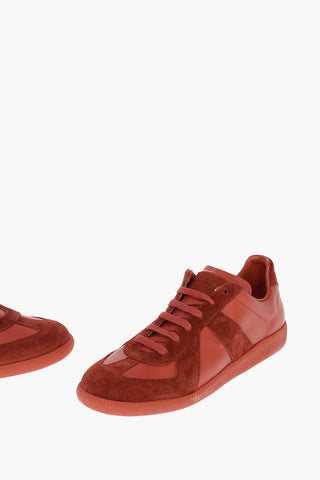 MM22 Leather and Suede REPLICA Sneakers