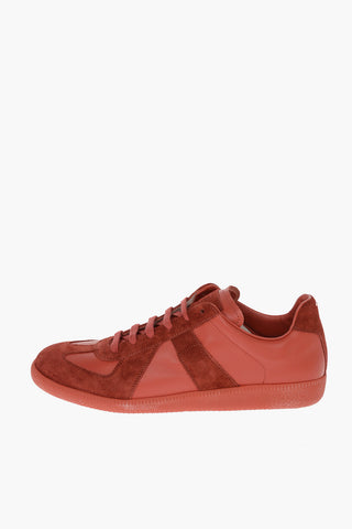 MM22 Leather and Suede REPLICA Sneakers